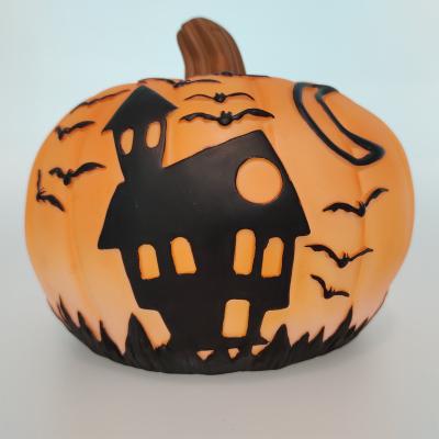 China 15+ Factory Direct Halloween Decorations PS Customize Lighted Pumpkin For Halloween Decoration / Customized Halloween Pumpkin Led for sale