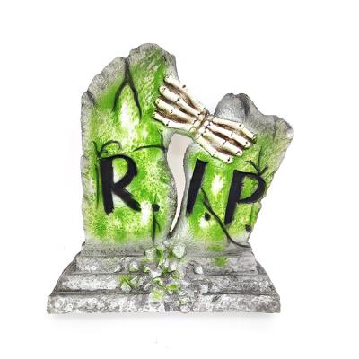 China 15+ New Design 55cm Snap Headstone Create Outdoor Horror Cemetery Scene Yard Decoration for sale