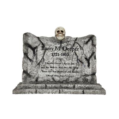 China 15+ Wacky New Design 47cm Headstone Create Horror Halloween Graveyard Scene for sale