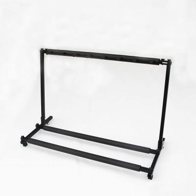 China GUITAR China factory musical instrument shelf guitar display stand for 7 for sale