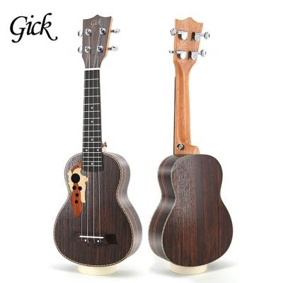 China Rosewood 21 inch rosewood grape hole ukulele for sale