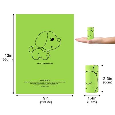 China Custom Stored Poop Bag Compostable Dog Poop Bags For Dog for sale