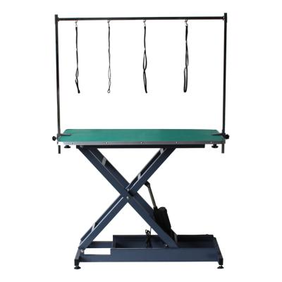 China Viable Low Noise Height Adjustable Dog Grooming Table for sale