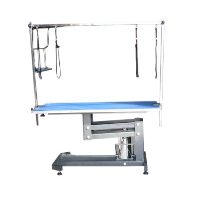 China Viable Height Adjustable Electric Lift Table Dog Grooming Table for sale