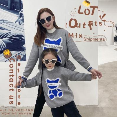 China Anti-pilling 2021 new children's clothing autumn and winter letter plush sleeve hoodie long for sale