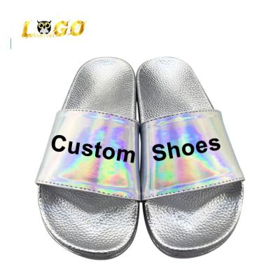 China Fashion Anti-slippery white slide sandal PVC white slipper paragraphs children in adult men and women shoes wholesale for sale