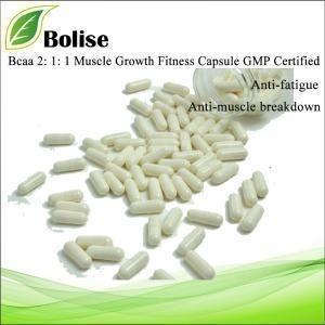 China GMP Certified Muscle Growth Bcaa 2/1/1 Fitness Capsule for sale