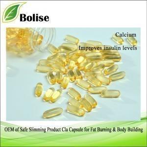 China OEM ODM Body Building Fat Burning Calcium CLA Capsule for sale