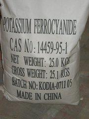 China K4Fe(CN)63(H2O) 14459-95-1 Potassium Ferrocyanide Trihyrate for sale