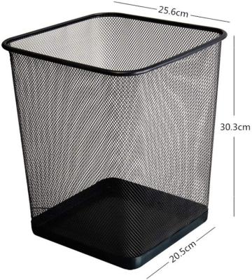 China 100% Eco - Friendly Offices And Home High Quality Simple Metal Paper Bin for sale