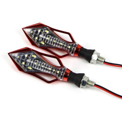 China Plastic Motorcycle LED Turning Indicator Light Turn Signal Lights Multicolor for sale