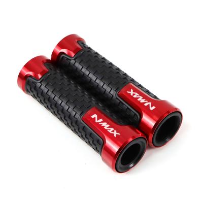 China Universal Nmax155 Motorcycle Aluminum Hand Grips CNC Aluminum Rubber Handle Grip For Yamaha Nmax 155 2019 2020 2021 Scooter Accessories for sale