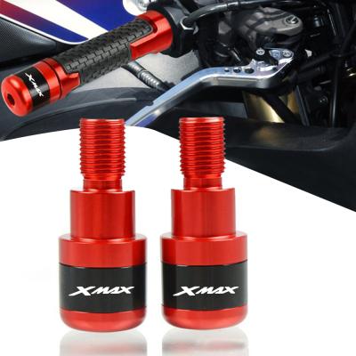 China Aluminum Alloy Motorcycle Handlebar Plugs End XMAX300 Hand Grips Handle Bar Cap Rocker CNC For YAMAHA XMAX 300 Accessories for sale