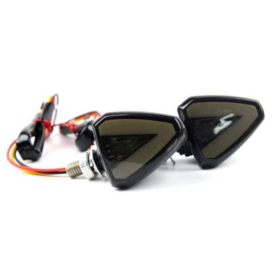 China HOT SALE ABS+ Acrylic Motorcycle Turning LED Light Turn Signal HIGH Lumen Lighting Universal Motorcycle Lighting System for sale