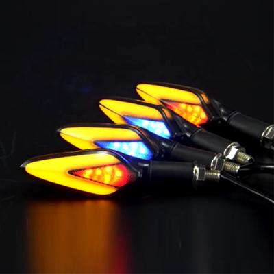 China ABS+ Acrylic Universal Motorcycle Light LED Turn Signal Modified HIGH Lumen Lighting Motorbike Lighting System for sale