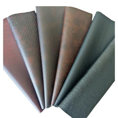 China Abrasion-Resistant PVC Faux Leather Compact Materials Samples Customized For Sofa Cover Chair for sale