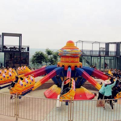 China FRP & 2019 New Children Steel Rotary Bounce Machine Rides Amusement Ride Amusement Jumping Rides for sale