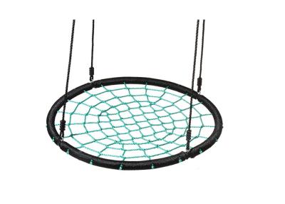 China 40 Inch Net Spider Web Round Swing , Children' S Outdoor Play Swing Load 600 Pounds for sale