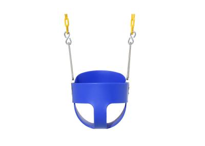 China Blue Color Kids Bucket Swing Seat , Child Outdoor Baby Swing 31 * 29 * 29CM for sale