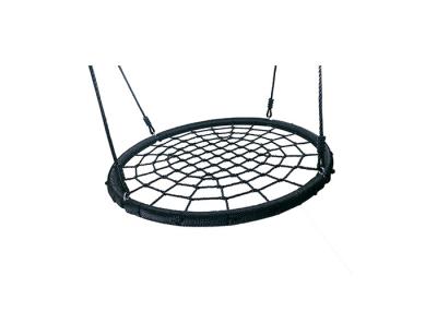 China Black Flexible Round Nest Swing , Children Web Riderz Nest Swing Adjustbale Height for sale