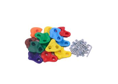 China Extra Large Assorted Screw On Rock Climbing Holds 20 Deluxe PP Material for sale