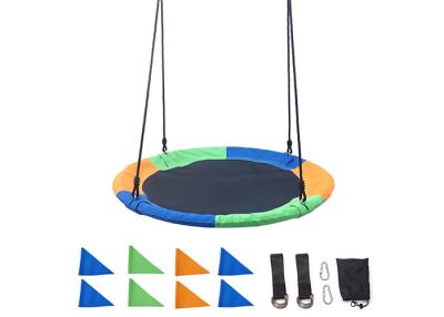 China Adjustable Ropes Saucer Tree Child'S Play Swing Sets Environmental Friendly for sale