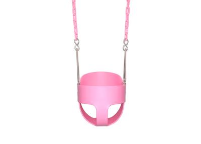 China EVA High Back Full Toddler Kids Bucket Swing Plastic Coated Chains For Outdoor for sale