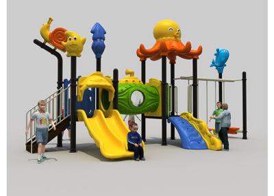 China Commercial Kindergarten Childrens Plastic Playground Out Door Playsets for sale