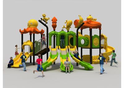 China De gerecycleerde Dia van het het Materiaal Openluchtspeelgoed van Playset van Tuinjonge geitjes Openlucht Te koop