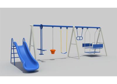 China Three People Adjustable STN Small Backyard Swing Sets for sale