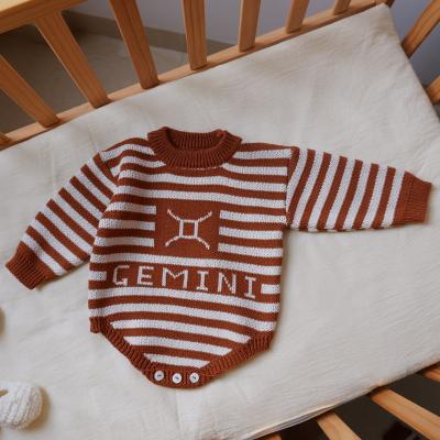 China Anti-pilling Autumn Unisex Baby Infant Toddler anti-pilling knit long sleeve sweater top wear for sale