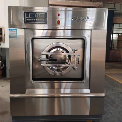 China Commercial Washing Machine And Drying Machines Laundry Equipment 30kg Steam Washer 1200*1200*1700 for sale