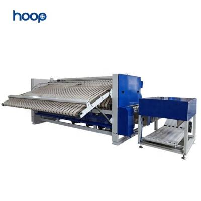 China Critical Cleaning Laundry Washing Equipment Industrial Folding Machine Stacker / No Residue Circle for sale