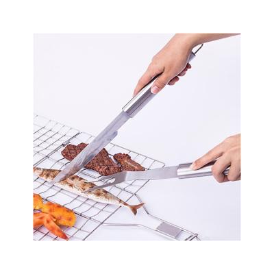 China Easily Cleaned Barbecue Accessories Household Stainless Steel BBQ Tool Kit BBQ Grill Set for sale