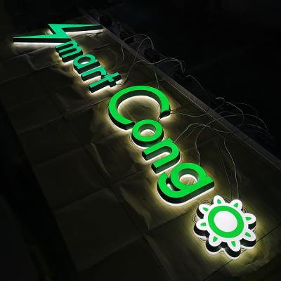 China Buildings Customized Design Indoor Acrylic Mini 3D Illuminated Frontlit Channel Led Letter Sign Diy Included Large Plastic Signage for sale