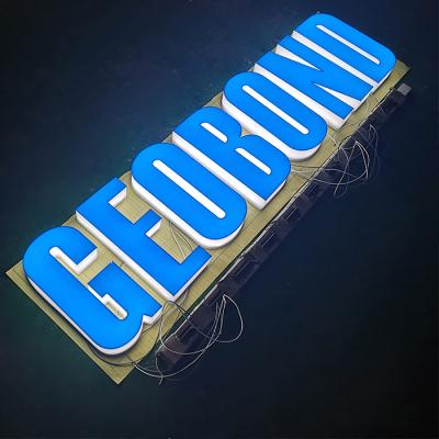 China Buildings Custom Design Alphabet Acrylic Letters Led Channel Letter Sign Acrylic for sale