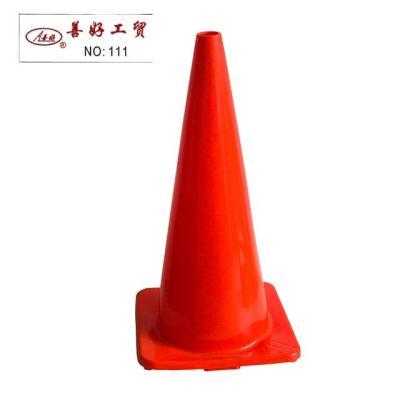 China Plastic PVC Traffic Safety Road Symbol Signs Barricades Cone Sleeve for sale