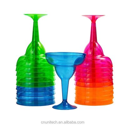 China Tumbler Cup Wholesale Colored Wine Glass Tumbler Wine Glasses Color Changing Cups Plastic Wine Glasses Colored Vintage Tumbler Plastic Cocktail Cups for sale