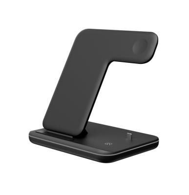 China Hot Selling Mobile Phone 3 in 1 Mobile Phone Wireless Charger Wireless Fast Charging Station For iPhone For Apple Watch For Airpods for sale