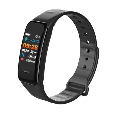 China 24 Hours New Instruction Heart Rate and Blood Pressure Color Screen Smart Wristband, Information Push Gift Sports Pedometer Wristband for sale