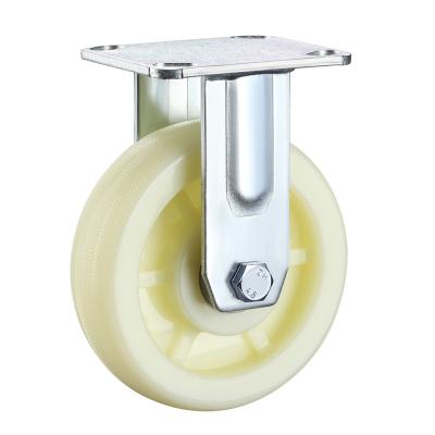 China China Manufacturer Industrial Top Solid Rigid Plate 100mm PP Swivel Flat Locking Casters Suppliers for sale