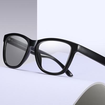 China Prescription Myopia Reading Photochromic Anti Blue Rays Glasses Wholesales Blue Light Blocking Eyewear Men Spectacles Glass Square UV400 Optical Frames for sale