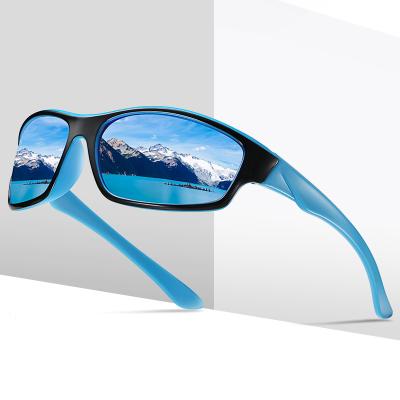 China TR90 Sports Sunglasses Polarized Multi Colored Logo gafa de sol TAC Sun Shades Outdoor Custom Sun Glasses Sports Sun Glasses for sale