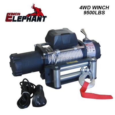 China AUTOMATIC winch/4x4 electric winch/12V/24V automatic 9500lbs 4WD winch for sale