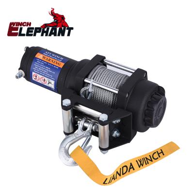 China Latest design 6000 pound electric winch 12v AUTOMATIC best prices for sale