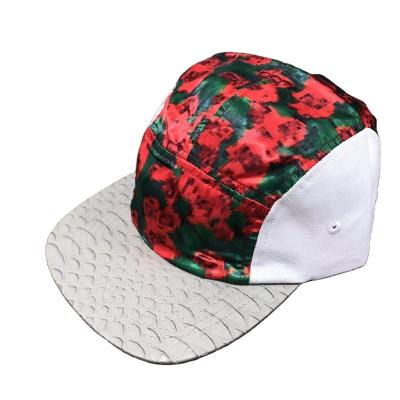 China Waterproof Custom Digital Printing Fashion Graffiti Hat Vintage Snapback Hip Hop Ball Sports Hats Low Satin Striped Hats For Women And Men for sale