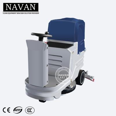 China Commercial Hotels Tower On Equipment Battery Operated Road Sweeping Cleaning Machine for sale