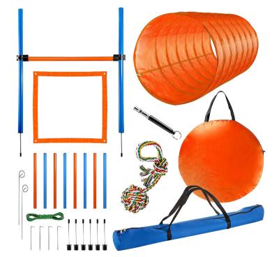 China EASTOMMY Sustainable Play Tunnel, Obstacle Course, Customized Dog Agility Training Set With Carrying Case for sale