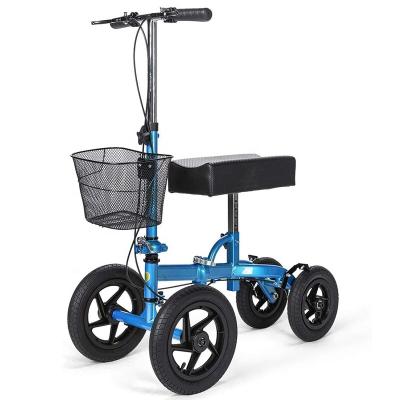 China STYLISH Collapsible Foldable Steerable Medical Surgery Crutch Foot Ankle Injuries Scooter ET-890055 EST Saving Knee Walker for sale