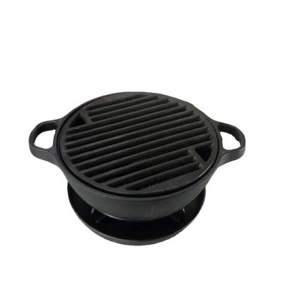 China Height adjustable cast iron barbecue for sale